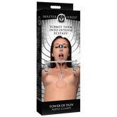 Master Series Tower Of Pain BDSM Play Nipple Clamps Nipple and Clit Clamps